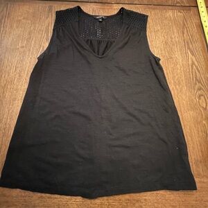 Banana Republic Black Sleeveless Tank Top